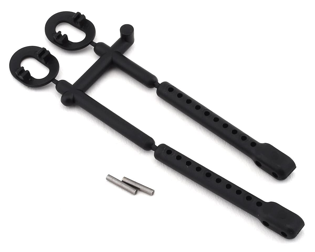 XRAY 6mm Rear Adjustable Body Mount Set (1mm Height)