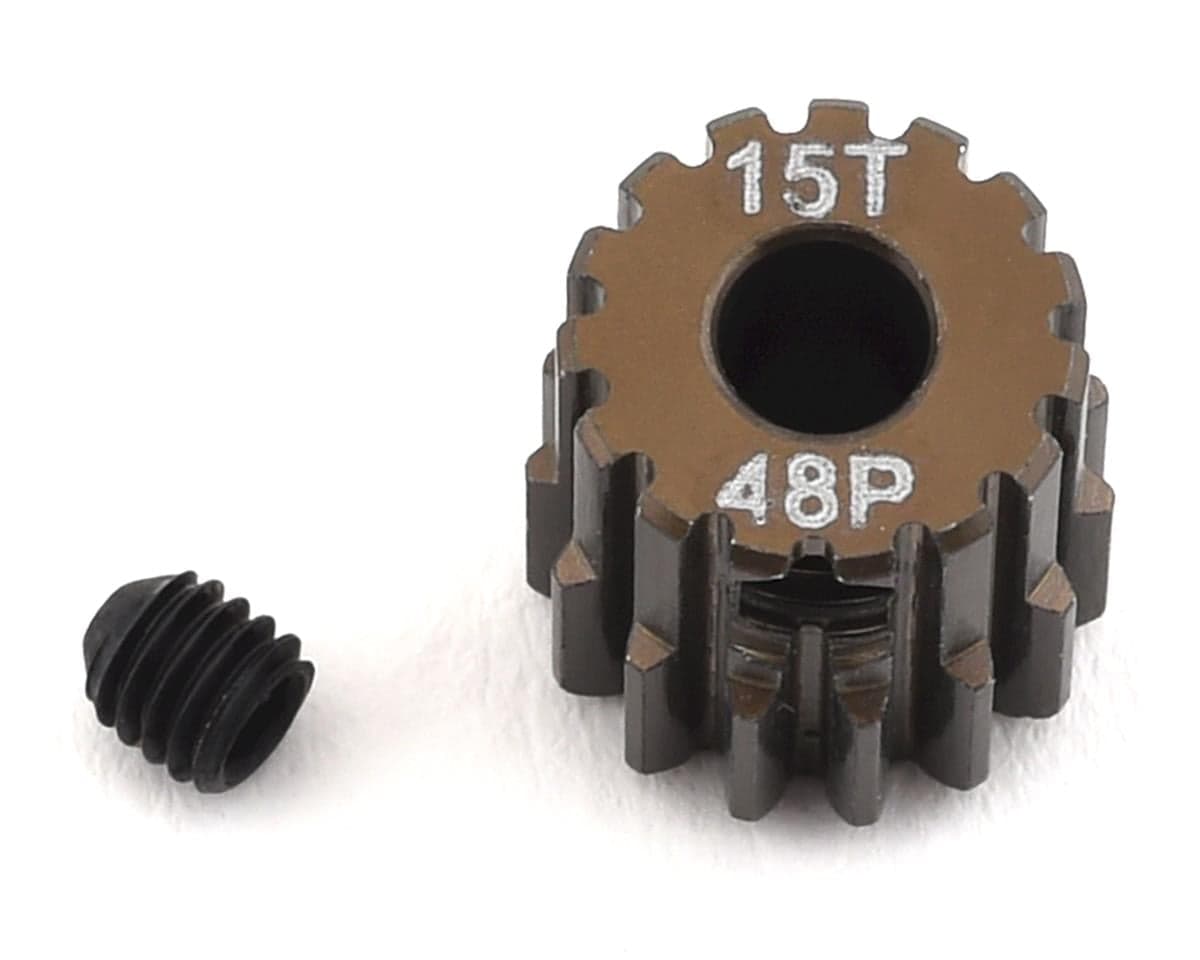Serpent Aluminum 48P Pinion Gear (15T) (3.17mm Bore)