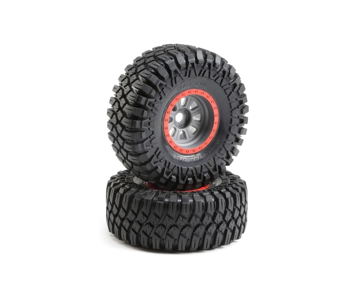 Losi 1/6 Maxxis Creepy Crawler Pre-Mounted Tires w/ 20mm Hex (2) (Super Rock Rey)