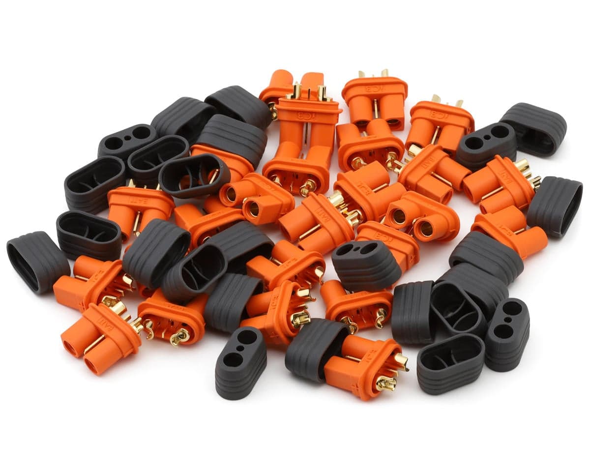 Spektrum RC IC3 Battery Connectors; Bulk (25)