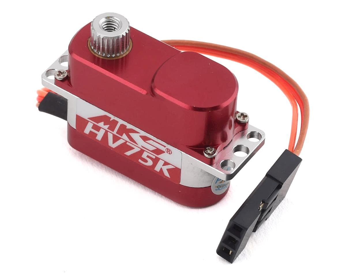 MKS Servos HV75K Titanium Gear High Speed Glider Wing Servo w/Aluminum Case