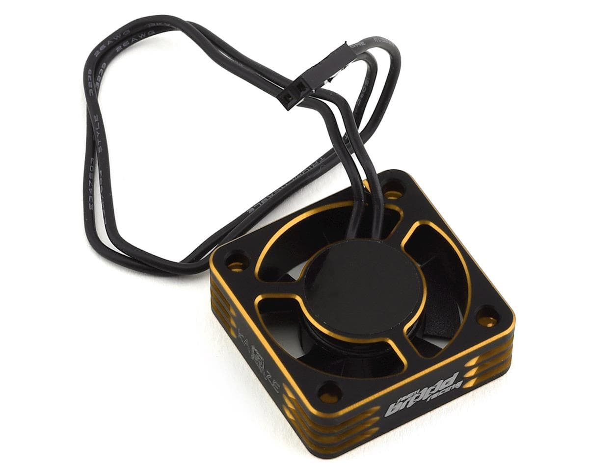 Team Brood Kaze Aluminum HV High Speed Cooling Fan (Yellow) (30x30x10mm)