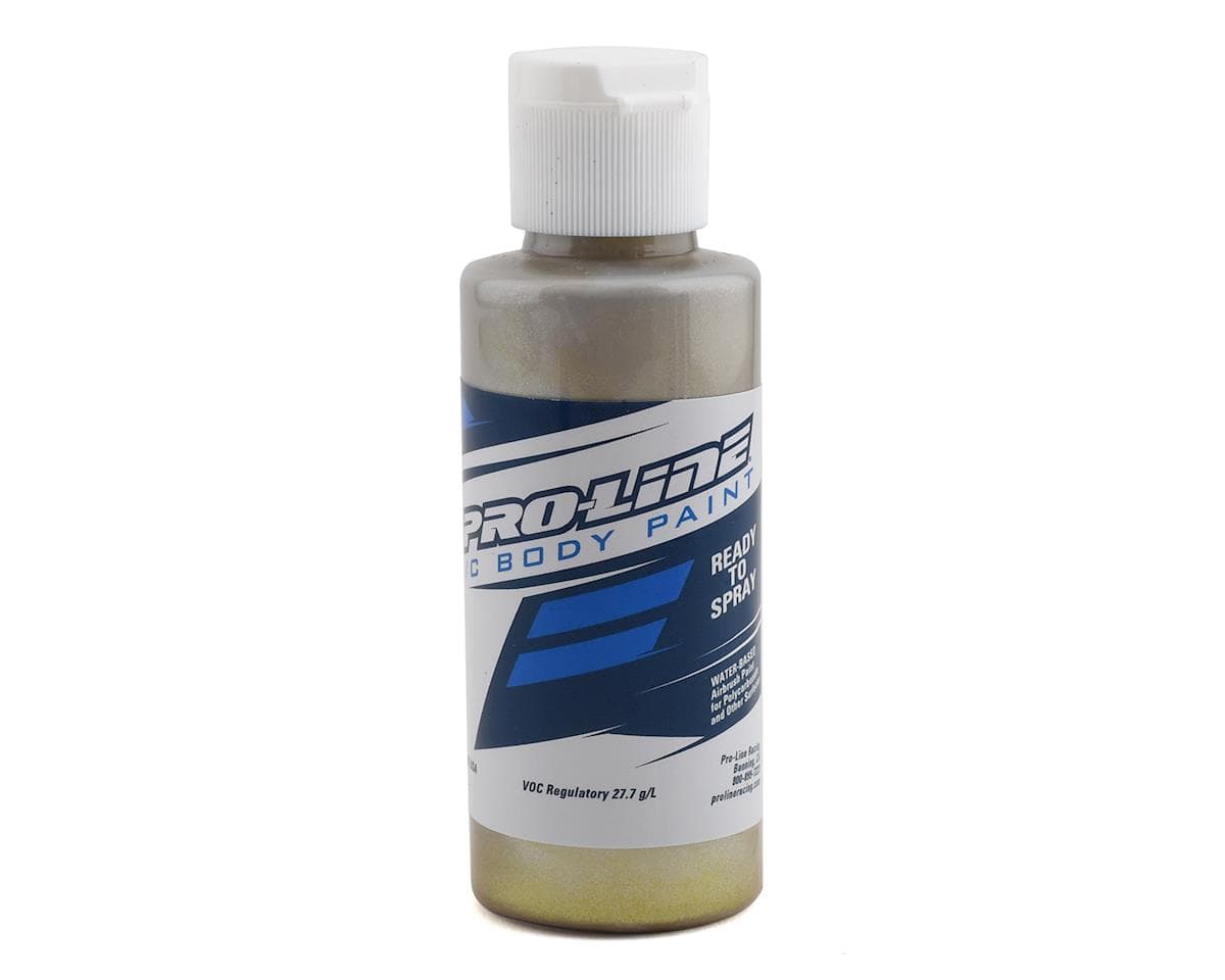 Pro-Line RC Body Airbrush Paint (Metallic Gold) (2oz)