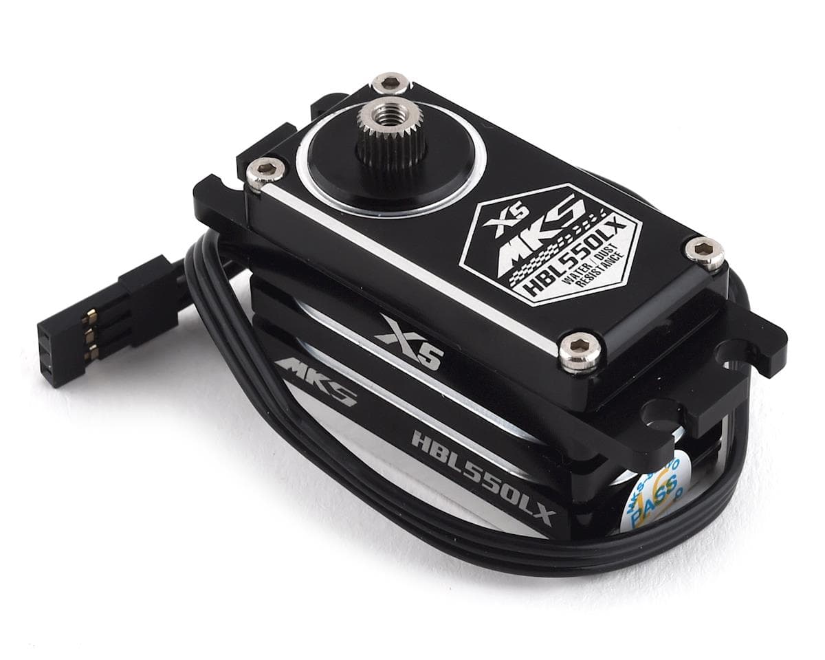 MKS Servos X5 HBL550LX Brushless Low Profile Digital Servo (High Voltage)