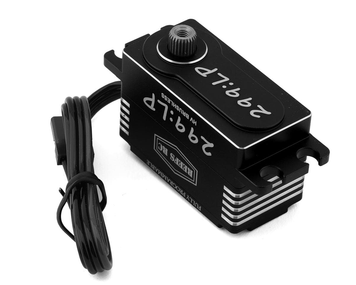 Reefs RC 299LP High Torque/Speed Brushless Low Profile Servo (High Voltage) (Black)