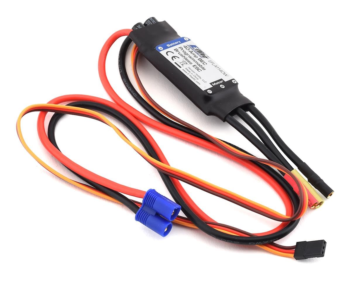 E-flite 40A BEC Programmable Brushless ESC