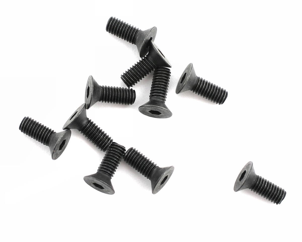 Mugen Seiki 3x8mm SIG Flat Head Screw (10)