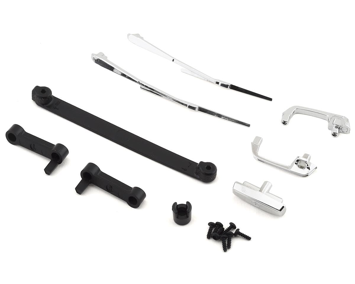 Traxxas TRX-4 Door Handles & Rear Tailgate w/Windshield Wipers