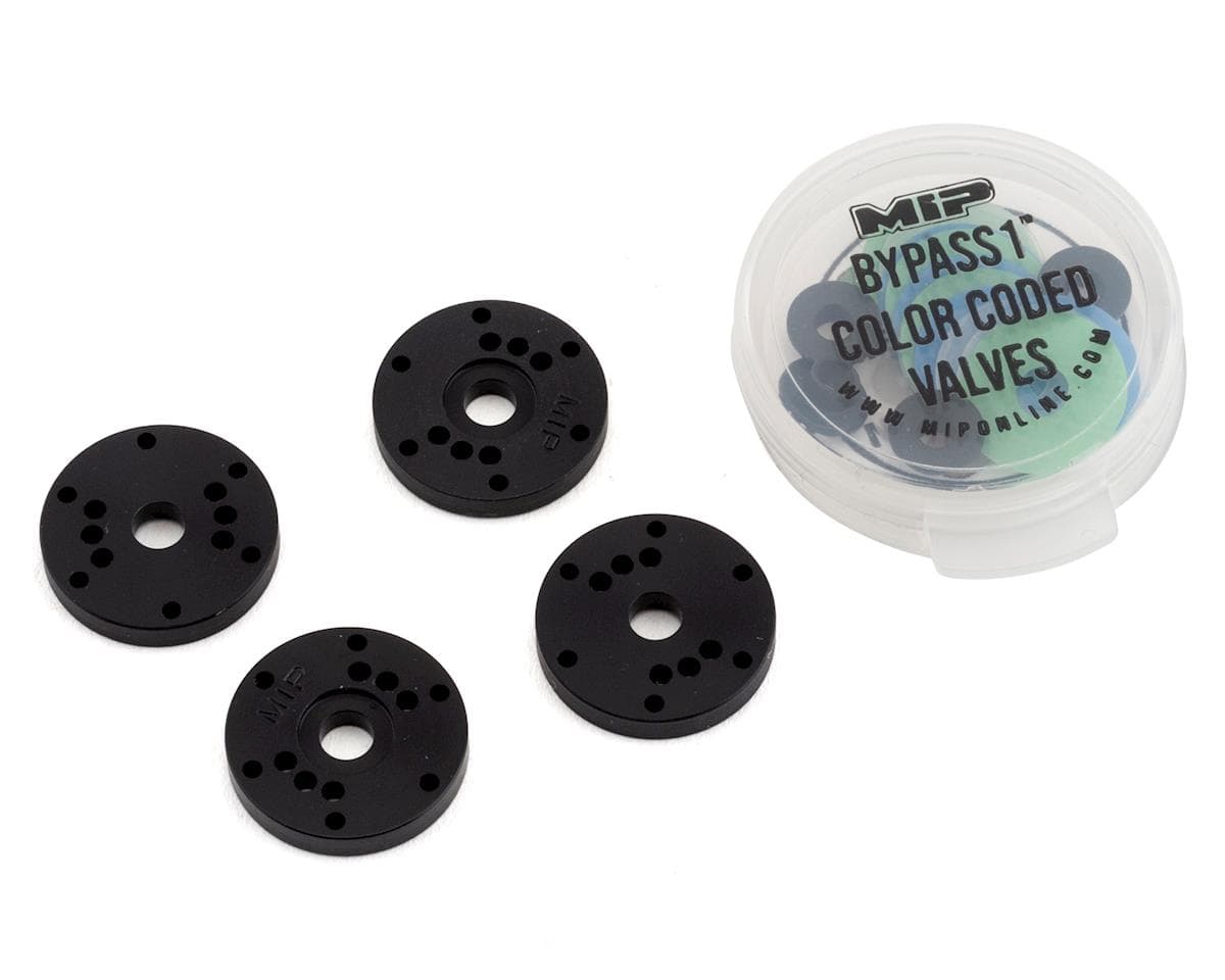 Flash Point MIP 16mm 6 Hole Bypass1 Shock Piston Set (4)
