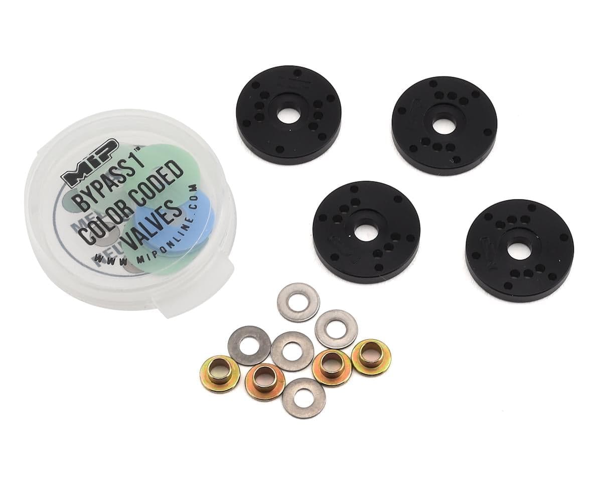 MIP TLR 16mm 6 Hole Bypass1 Shock Piston Set (4)