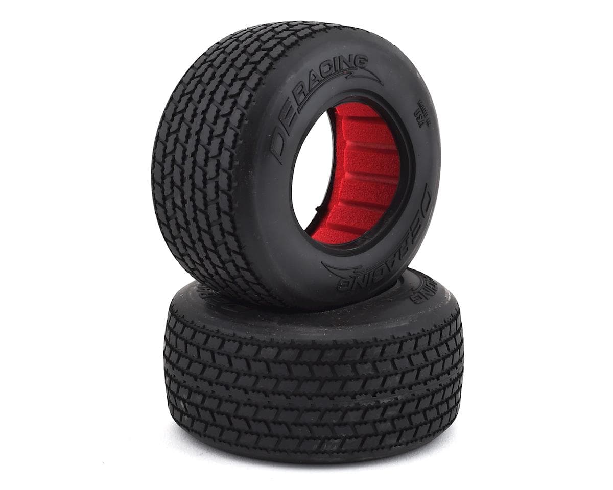 DE Racing G6T SC 2.2/3.0" Short Course Truck Racing Tires w/Inserts (2) (Clay)