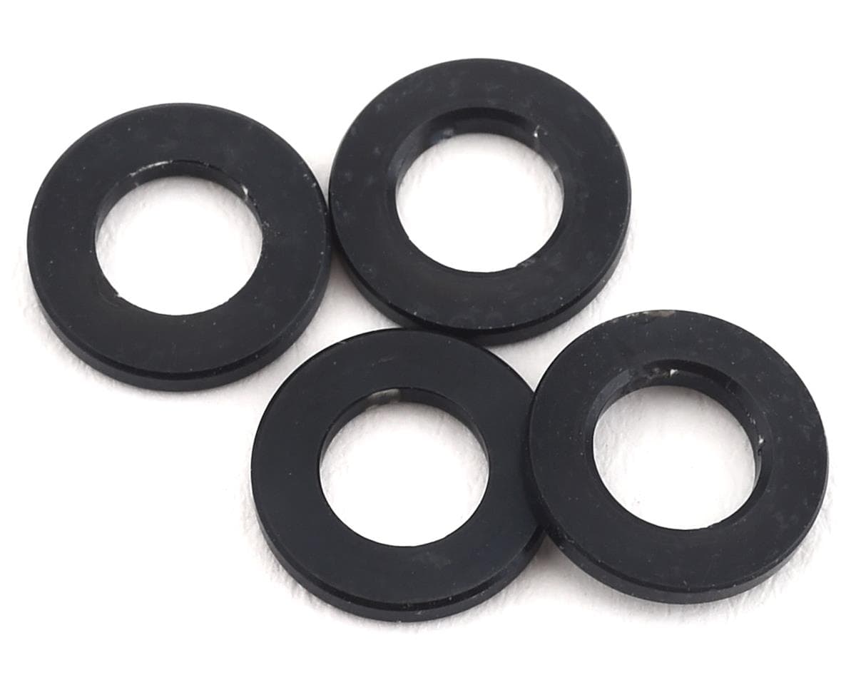 PSM Mugen MBX8 Aluminum Lower Arm Spacer Set (Dark Grey) (4)