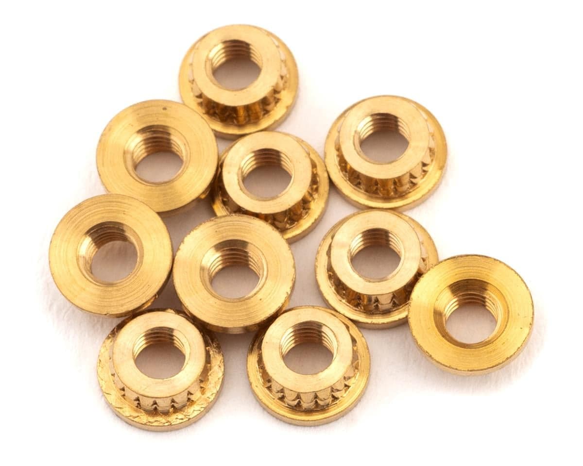 Schumacher M3 Brass Threaded Inserts (10)