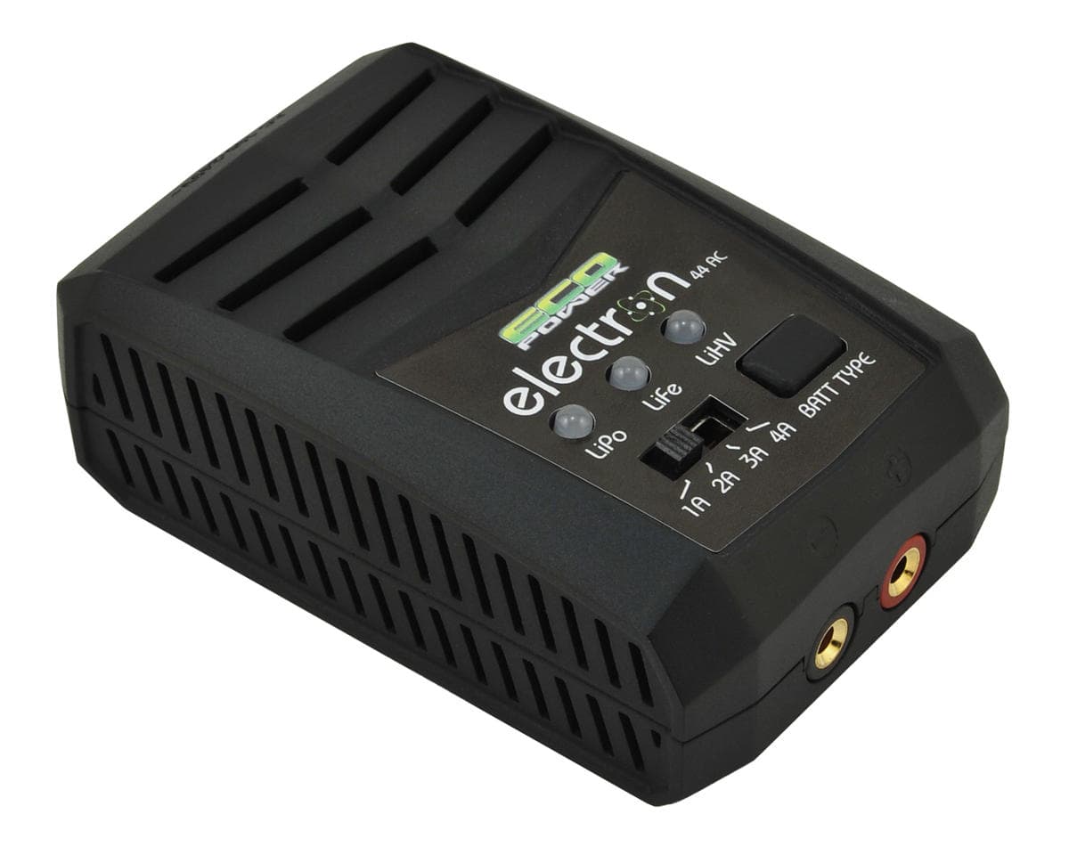 SCRATCH & DENT: EcoPower "Electron 44 AC" LiHV/LiPo/LiFe Battery Charger (2-4S/4A/50W)