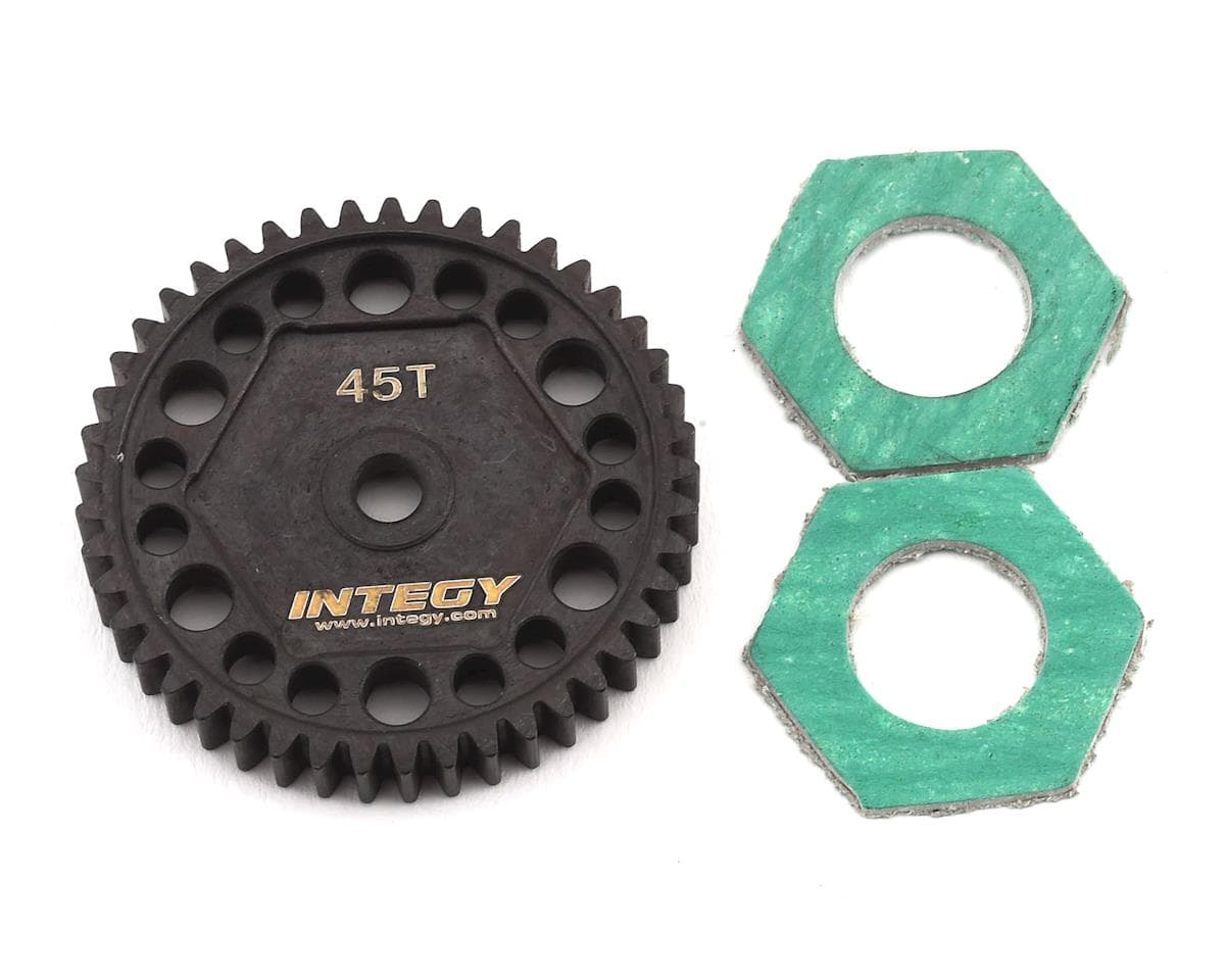 Team Integy Mod 0.8 Billet Machined HD Spur Gear for Traxxas TRX-4 (45T)