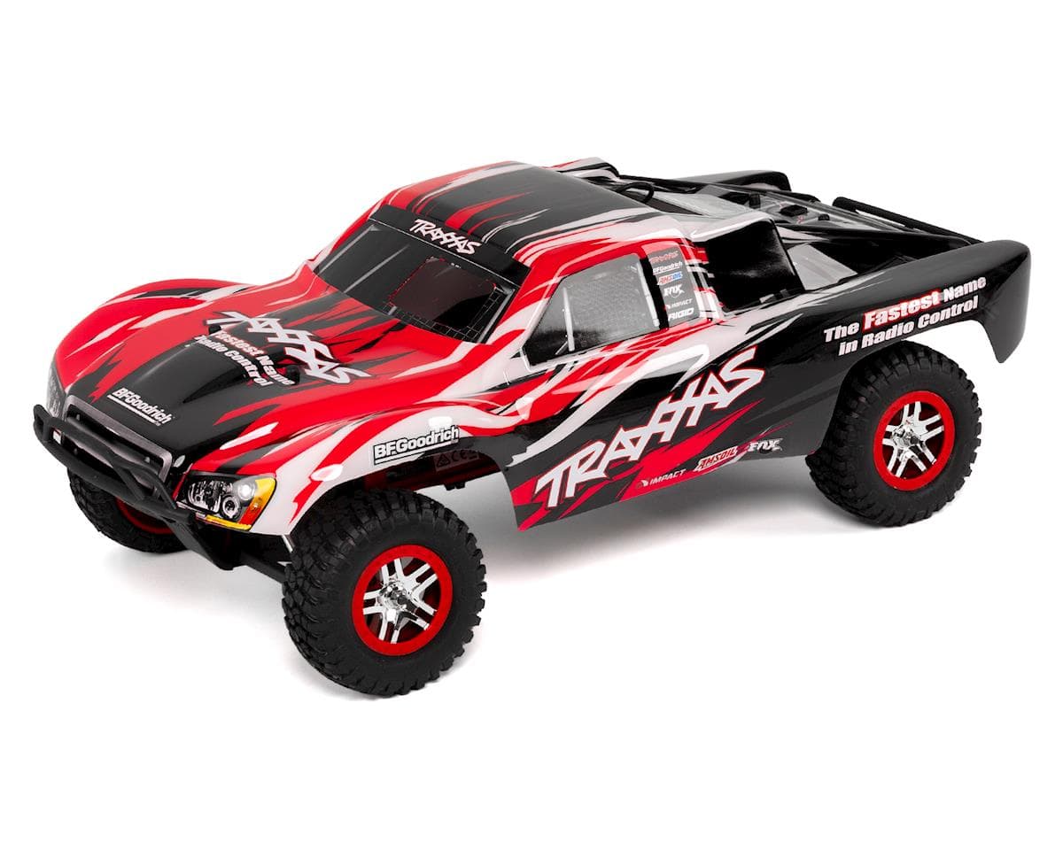 Traxxas Slayer Pro 4WD RTR Nitro Short Course Truck (Red) w/TQi 2.4GHz Radio, TSM, EZ Start & Charger