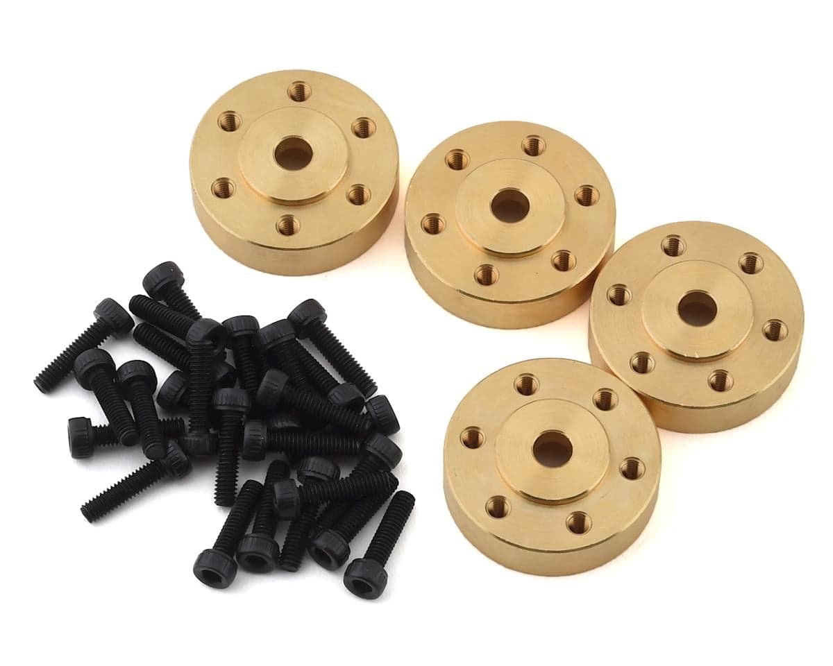 Element RC Factory Team Enduro Brass Beadlock Hex Adapters (4)