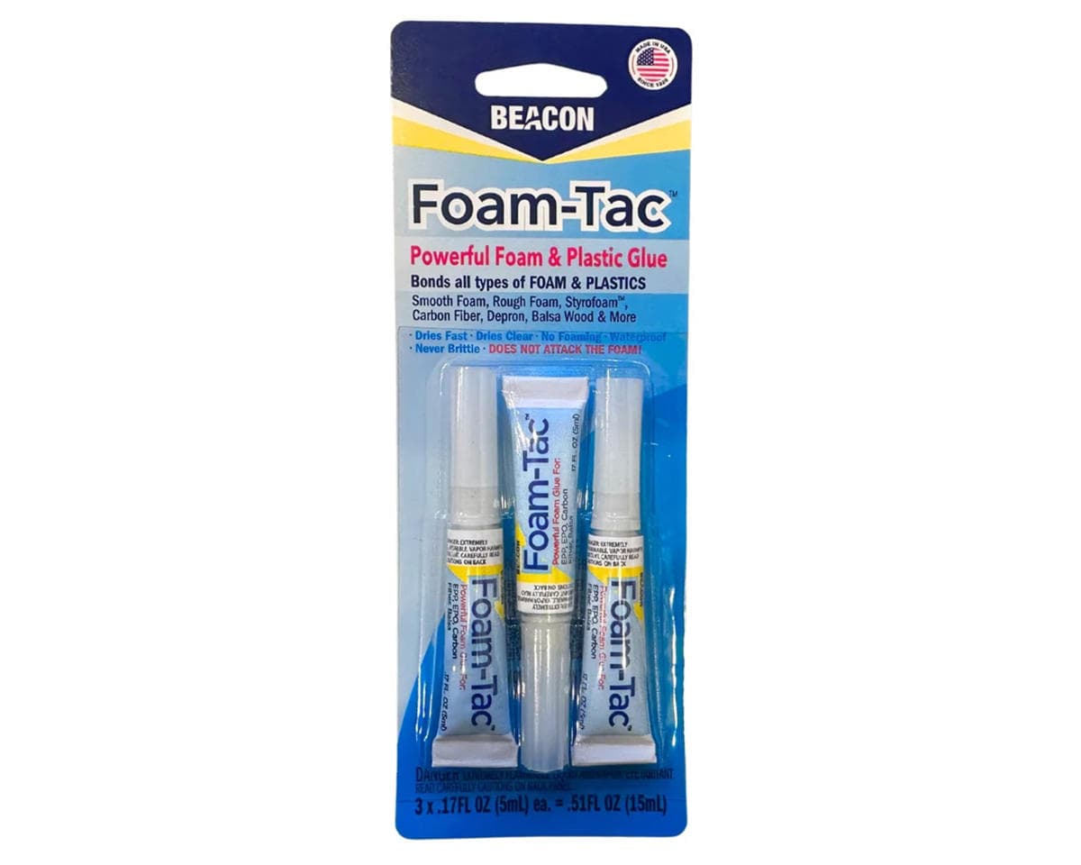 Beacon Adhesive Foam Tac Mini Glue (3 Tubes)