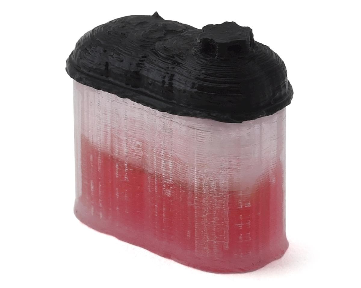 Exclusive RC Liquid Filled Anti-Freeze Overflow Reservoir (Red) (Miniature Scale Accessory)
