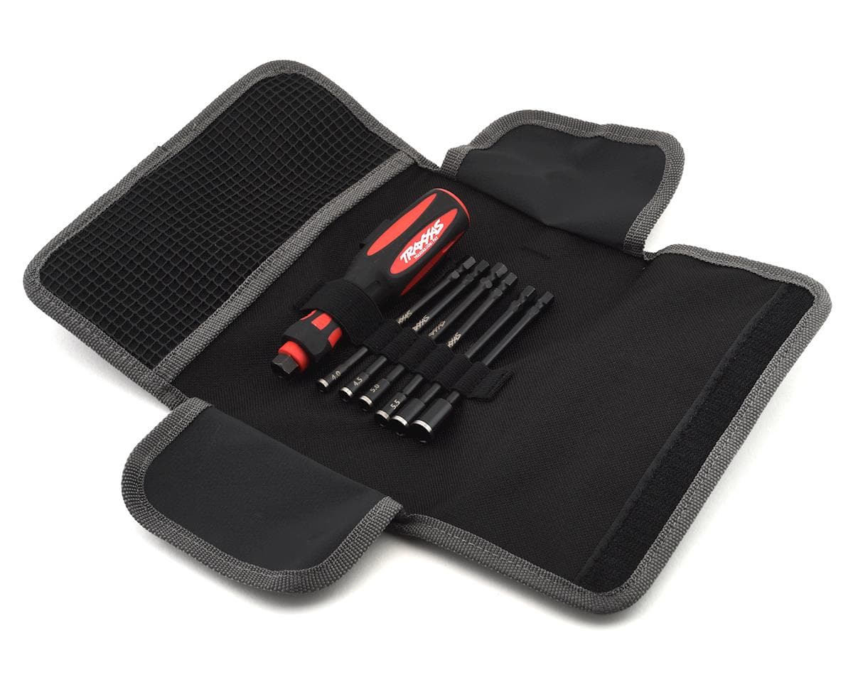 Traxxas 6-Piece Metric Nut Driver Master Set w/Carrying Case (4.0mm, 4.5mm, 5.0mm, 5.5mm, 7.0mm, 8.0mm)