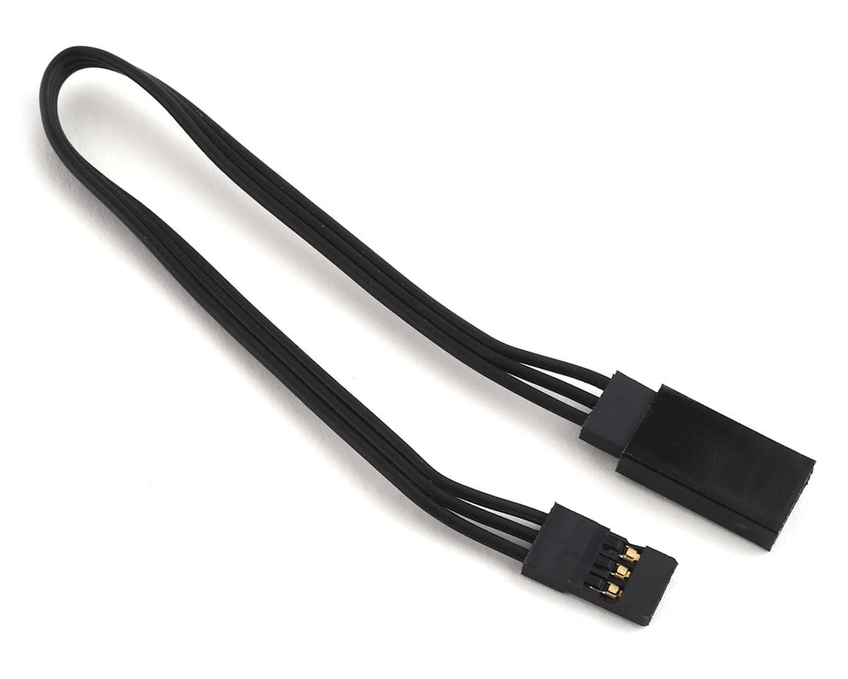 Ruddog 150mm Receiver Extension Wire w/JR Plug (Black)