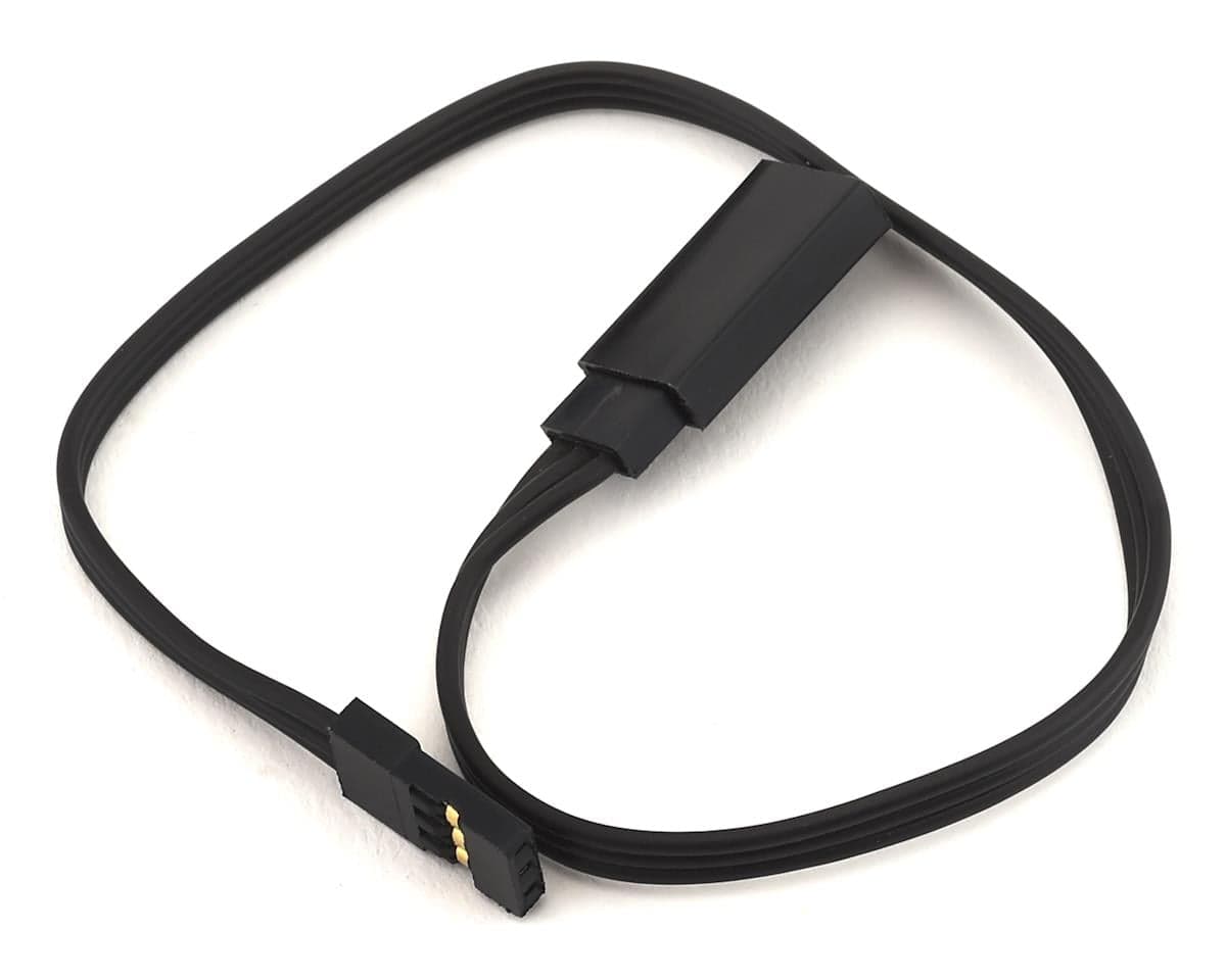 Ruddog 200mm Receiver Extension Wire w/JR Plug (Black)