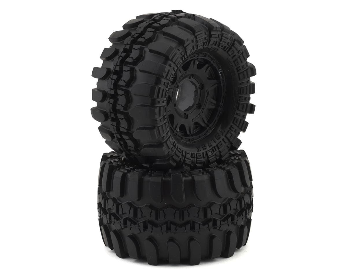 Pro-Line Interco TSL SX Super Swamper 2.8" Pre-Mounted Tires w/Raid Rear Wheels (2) (Black) w/12mm Removable Hex (M2)