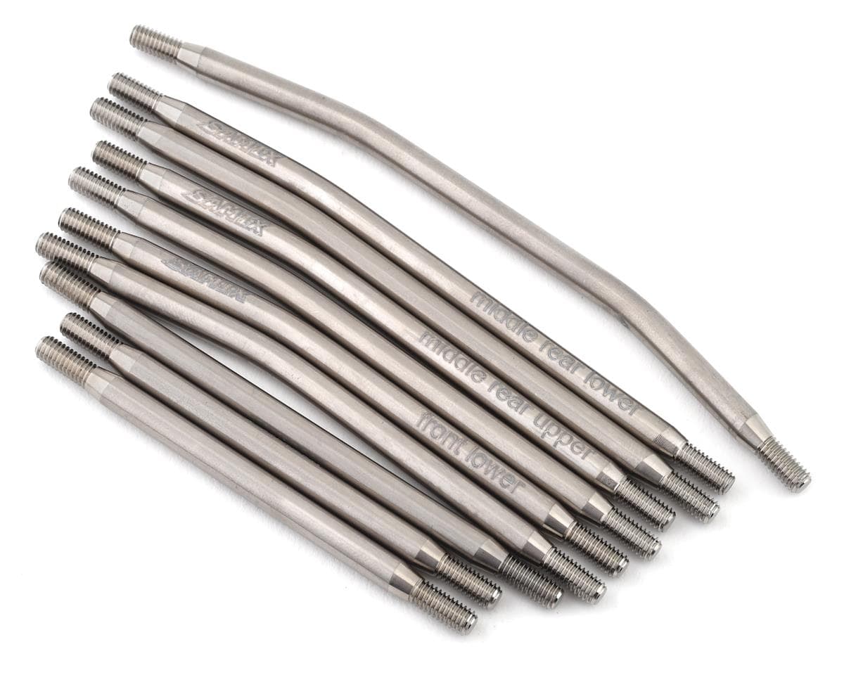 Samix SCX10 II 305mm High Clearance Titanium Link Kit (10) (Wraith 1.9, Deadbolt, Honcho, G6)