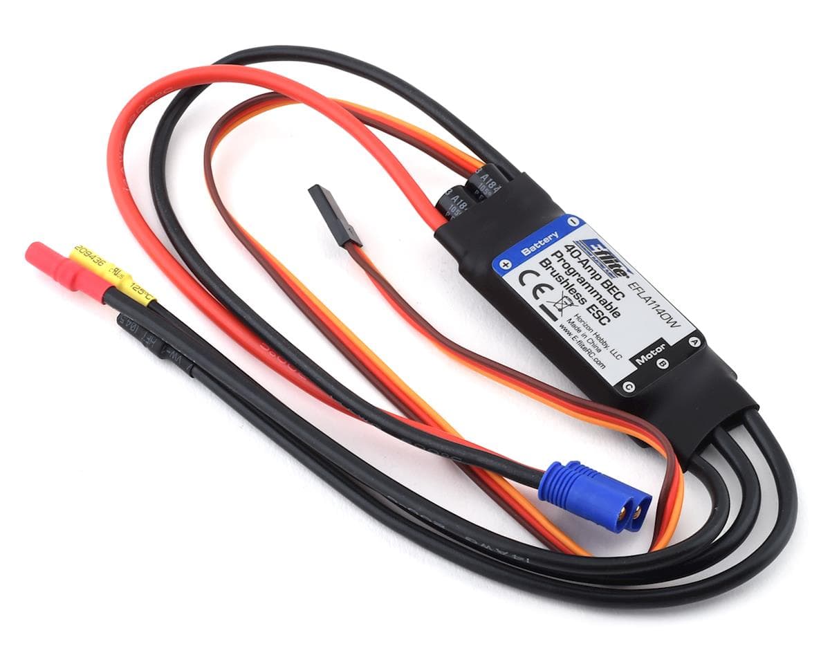 E-flite 40A ESC w/ EC3