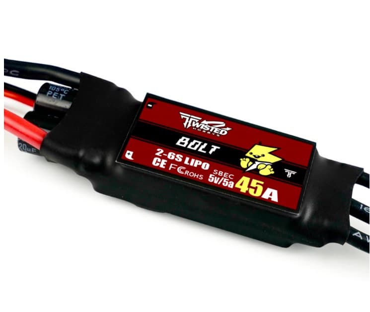 ESC Twisted Hobbys 45A BOLT- XT60