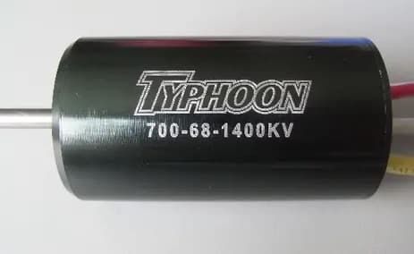 HET Typhoon 700-68 1200kv 90mm Brushless Motor