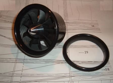 E-Jets Jetfan 90mm V3 EDF Unit
