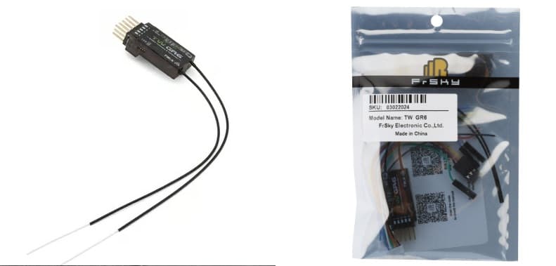FrSky TW GR6 6-Channel 2.4Ghz Receiver