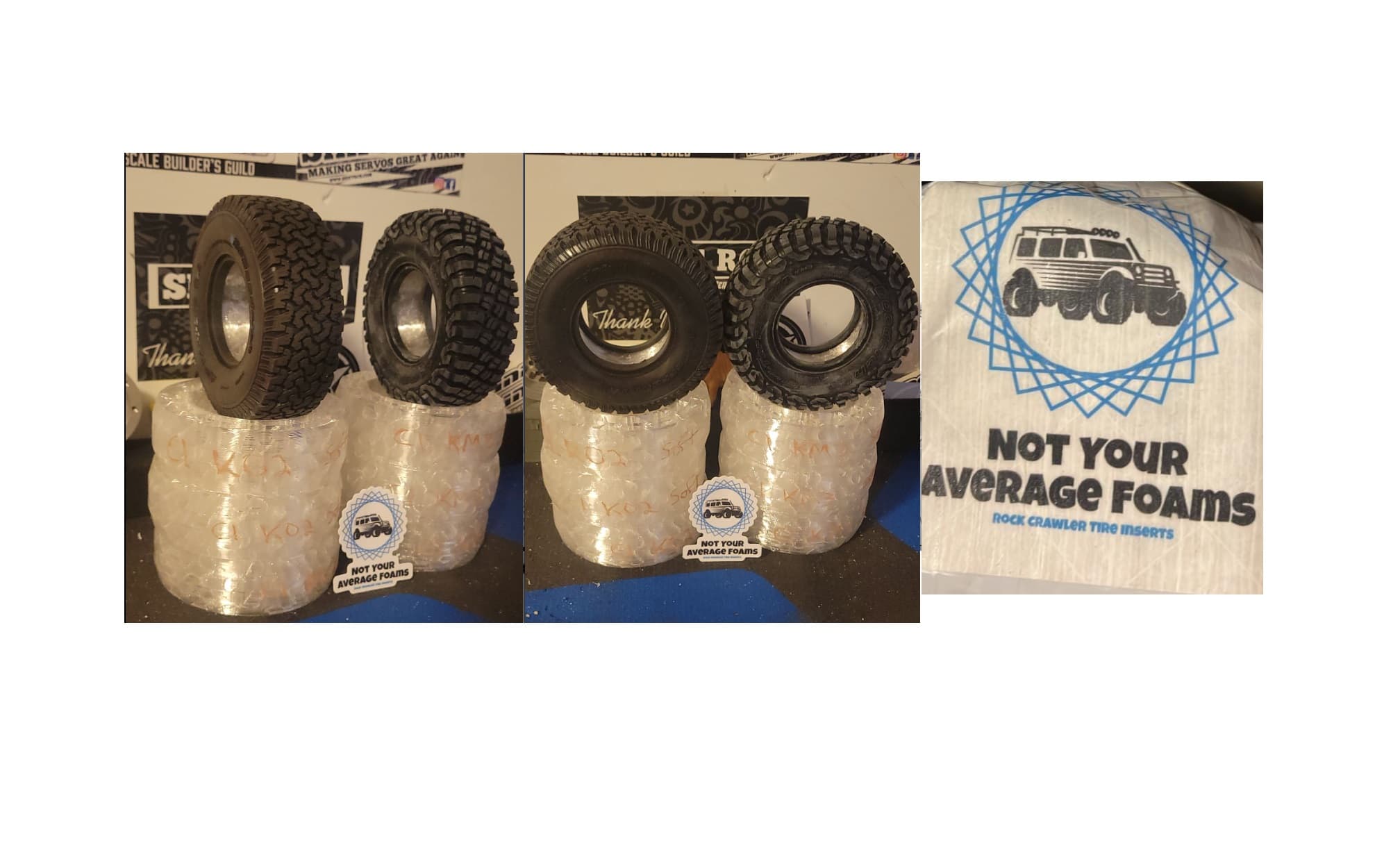 Not Your Average Foams Tire Inserts