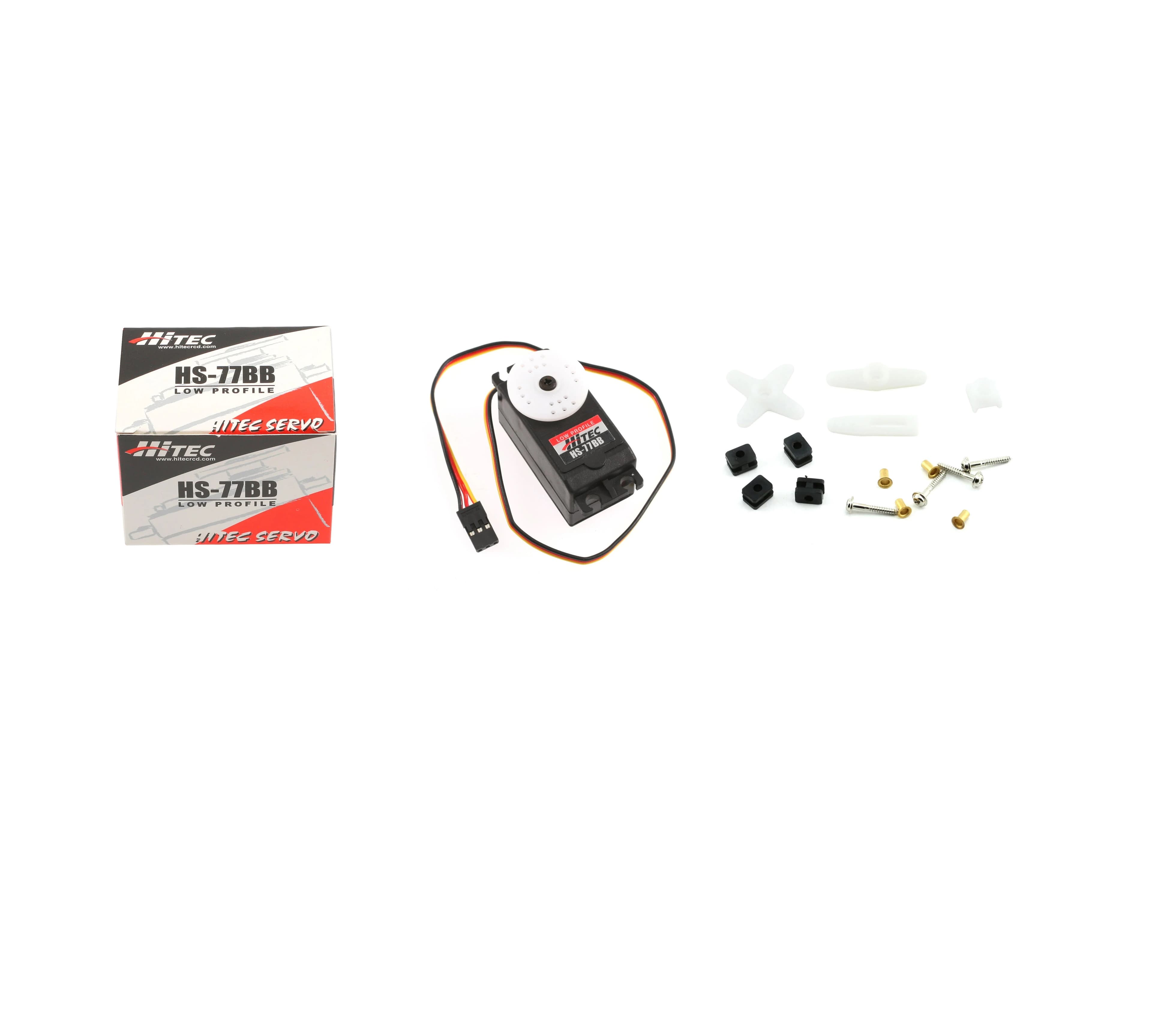 Hitec HS-77BB Servo Low Profile BB Universal