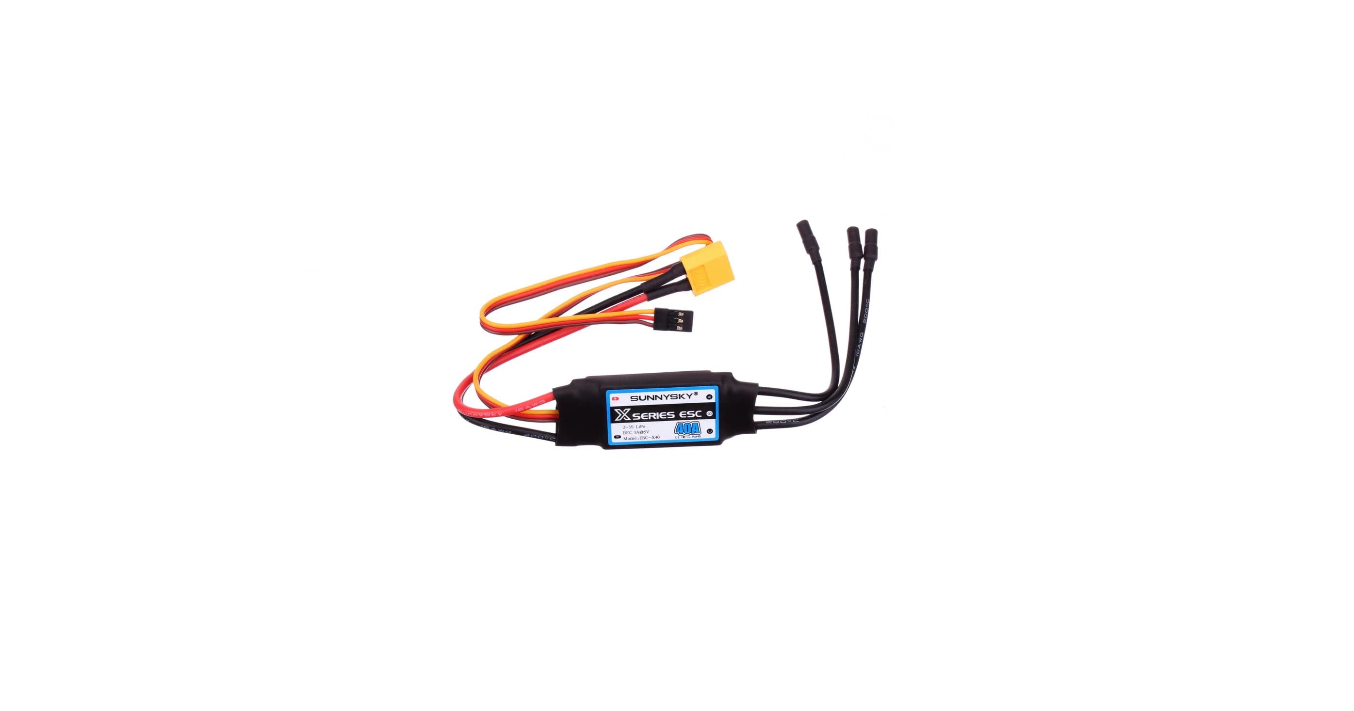 40 amp 2-4S SunnySky X Series ESC
