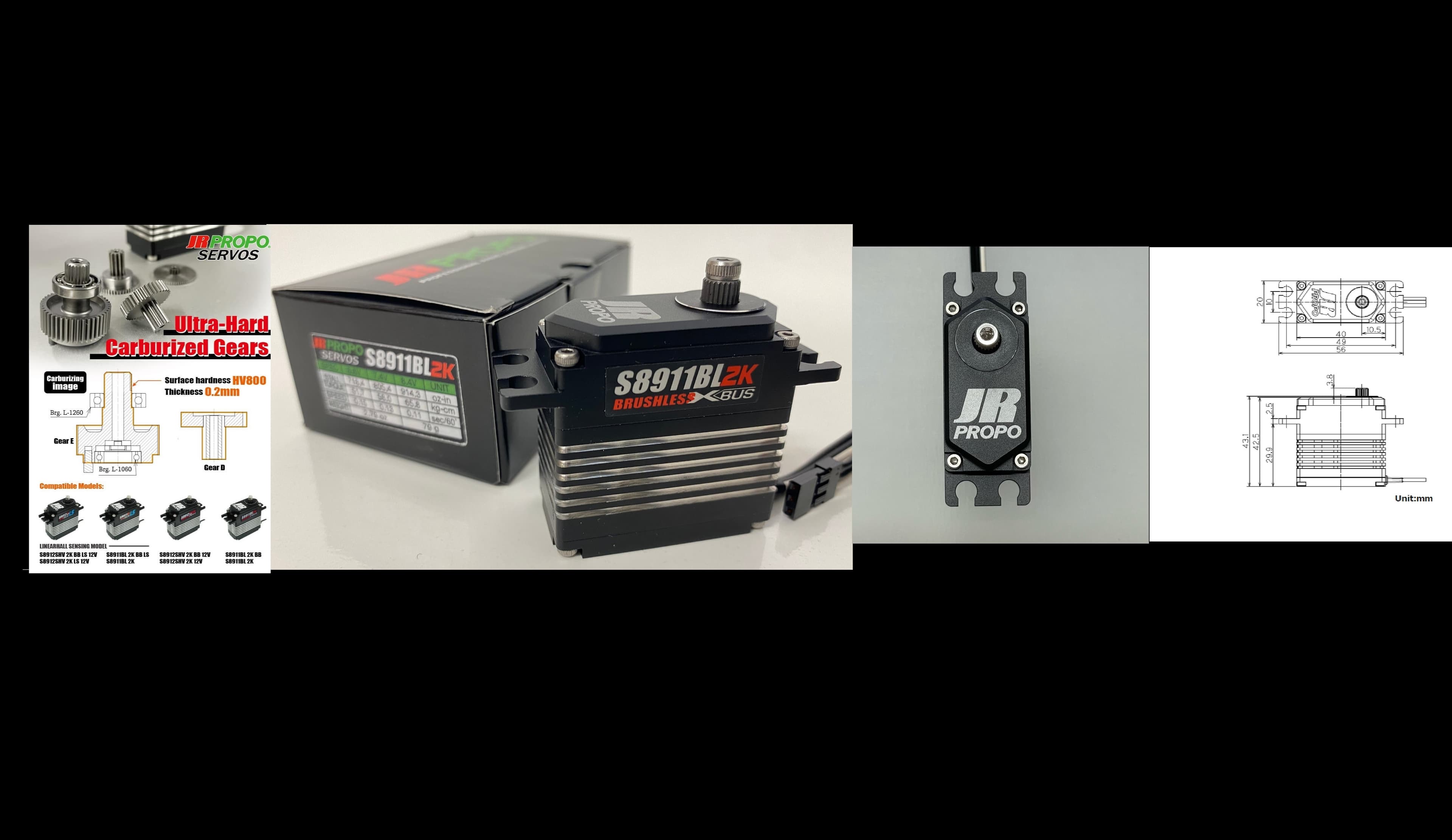 JR Servo S8911 BL 2K SYNC