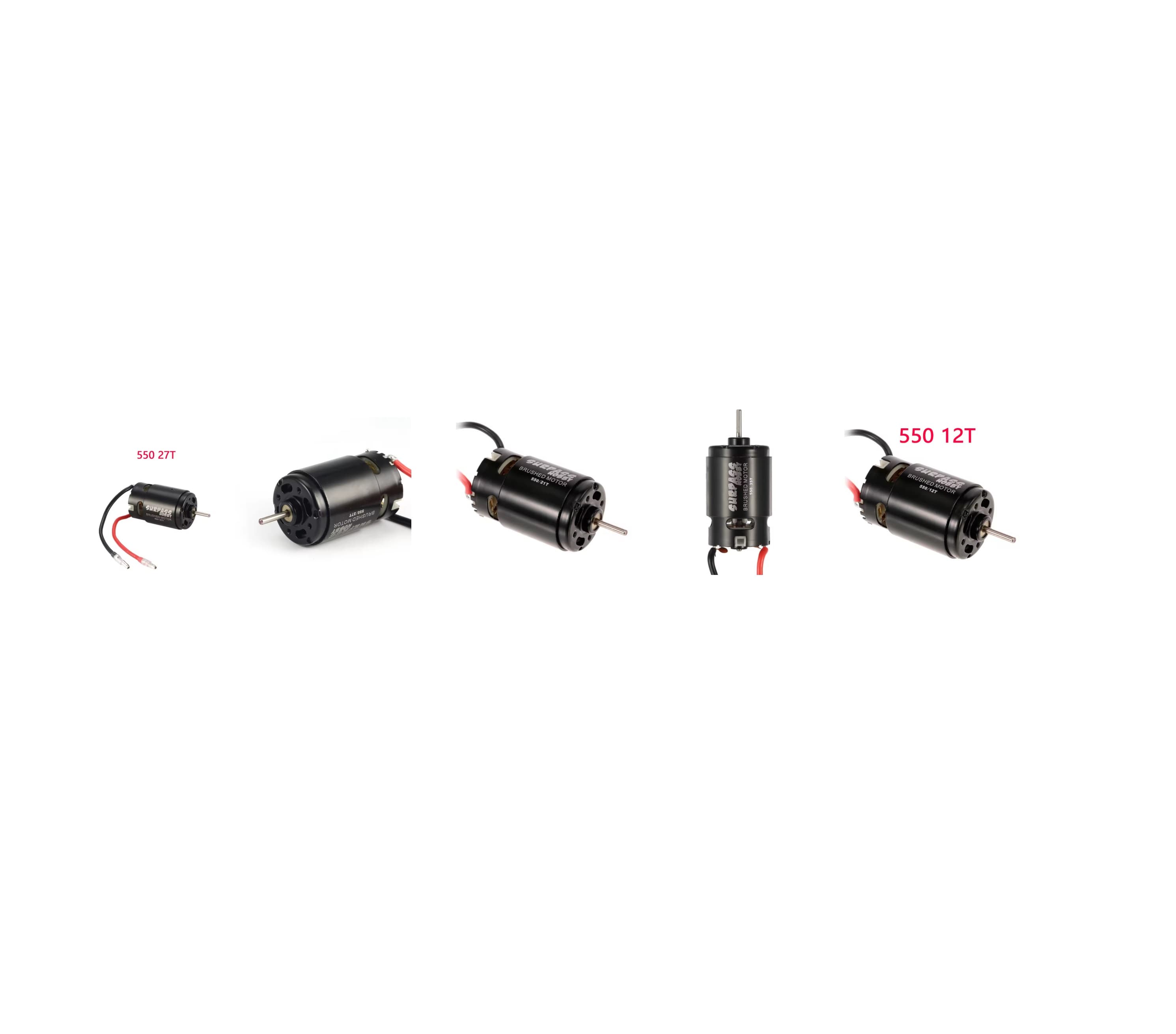 SURPASS HOBBY 550 Brushed Motor 12T