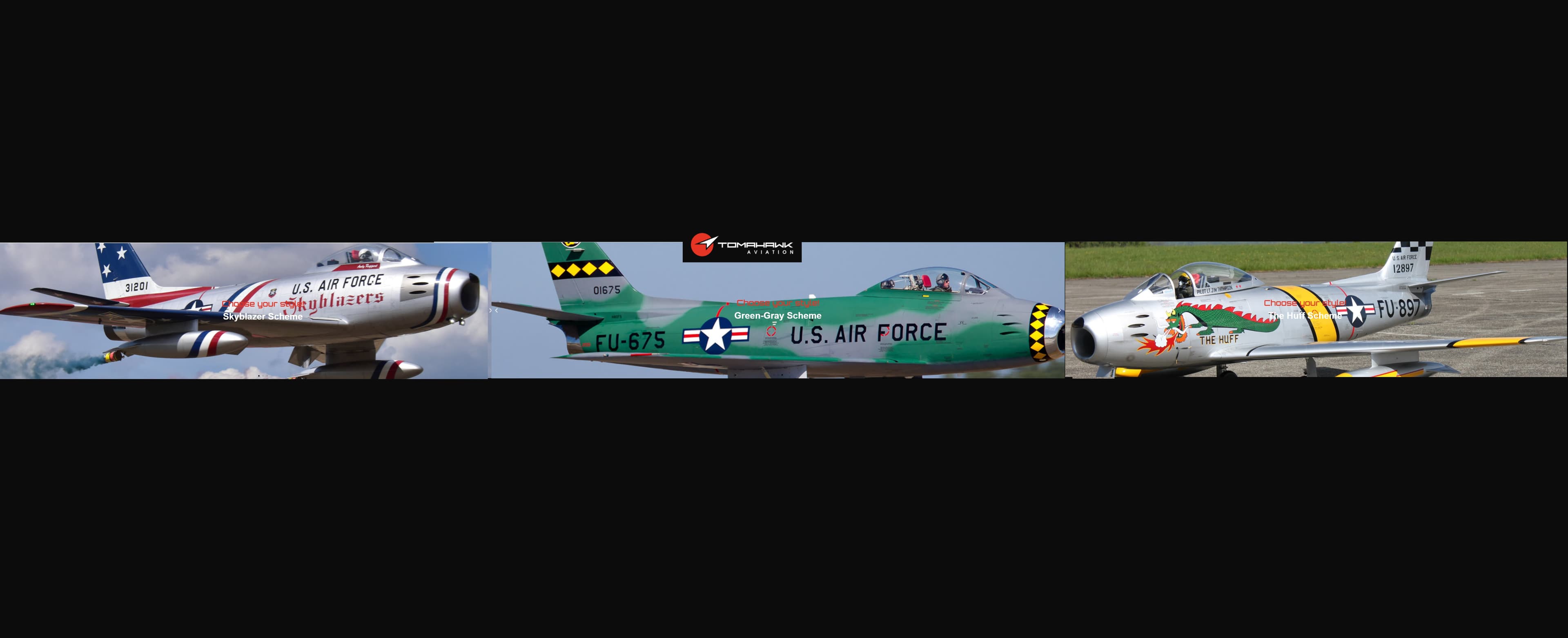 Tomahawk Aviation F-86 3.1M Turbine Jet ARF