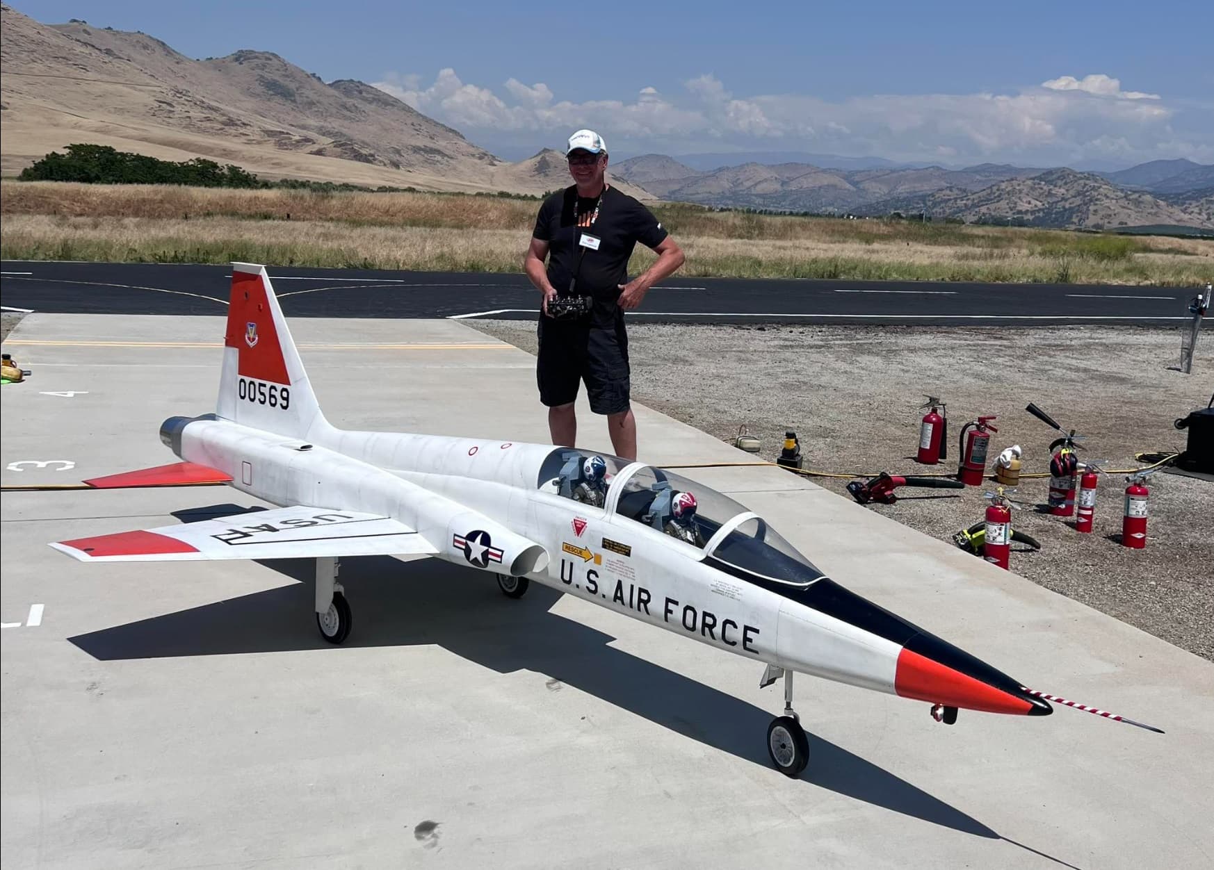 Scratch Built Twin Turbine 90" T-38