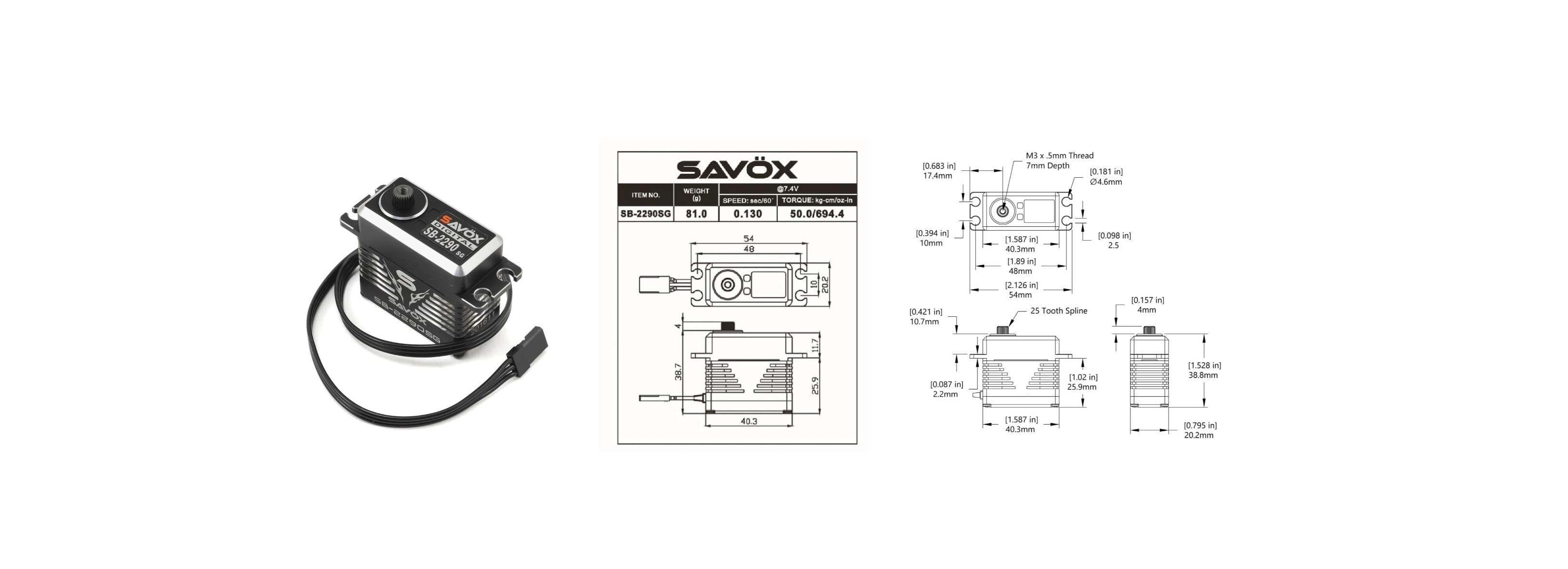SAVOX SV-2290SG Servo