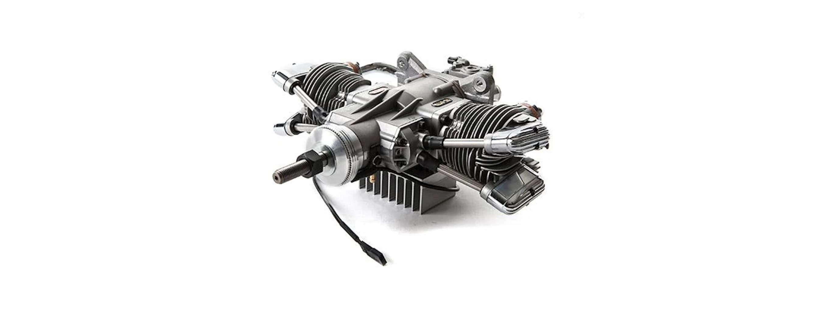 Saito Engines FG-61TS 61cc 4-Stroke Gas Twin Engine