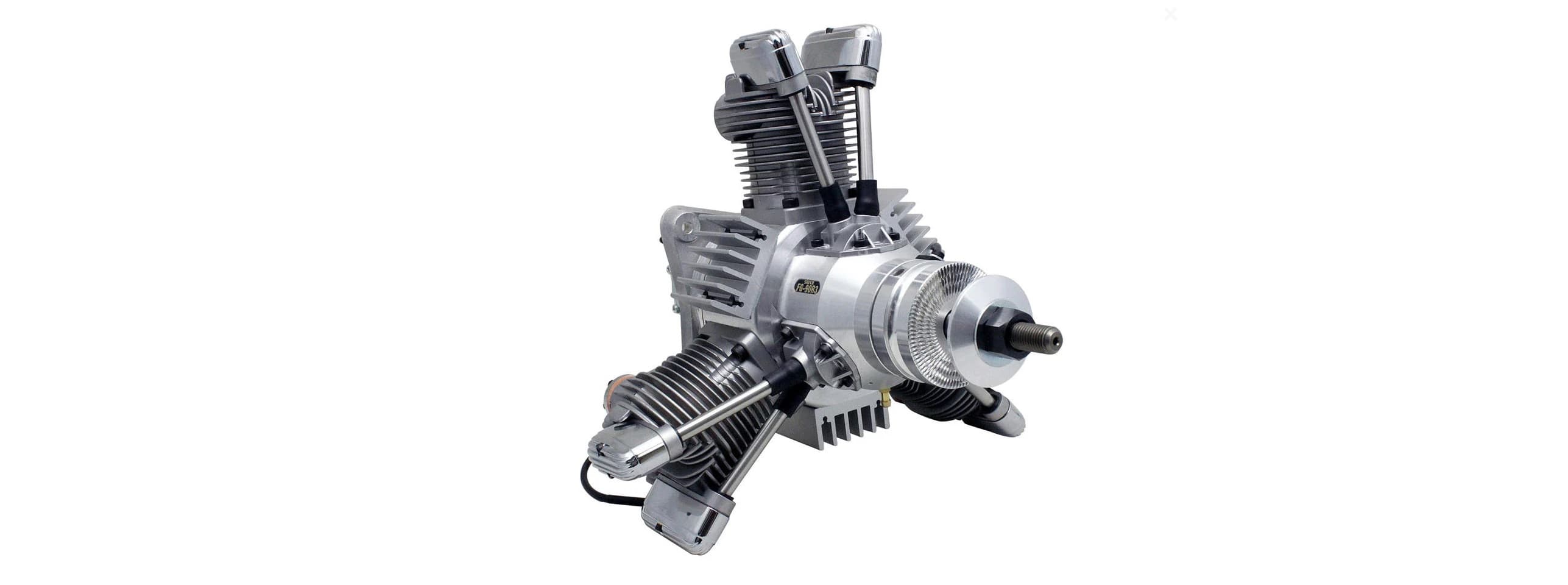 Saito Engines FG-90R3 90cc 3-Cylinder Gasoline Radial Engine