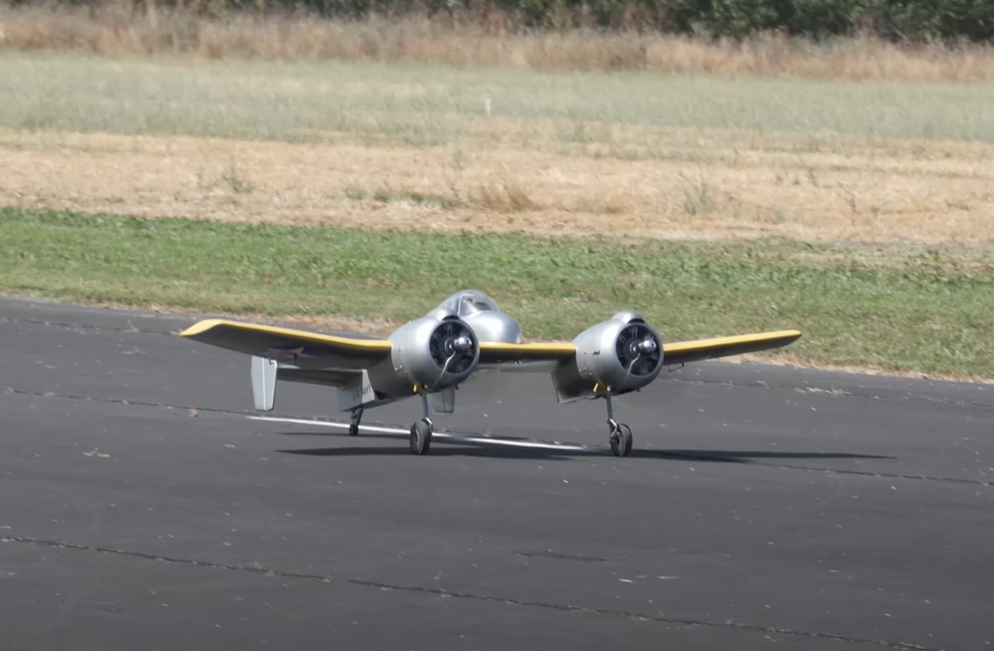 Twin-Engine Grumman XF5F Skyrocket 