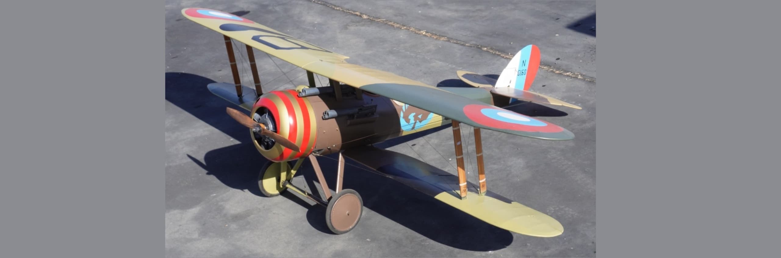 Museum Scale 1/4 Nieuport 28 C-1