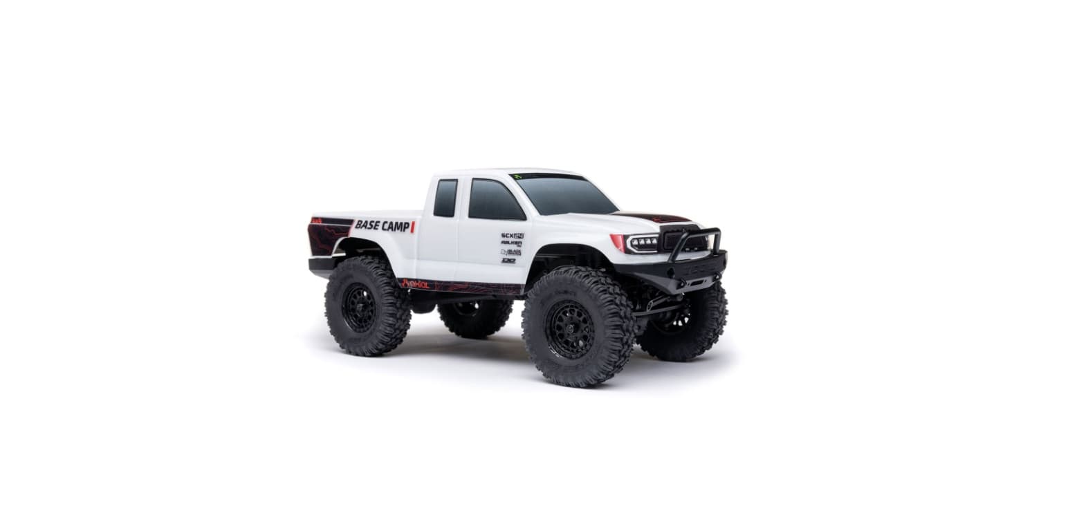 1/24 SCX24 Base Camp 4X4 RTR Brushed Rock Crawler
