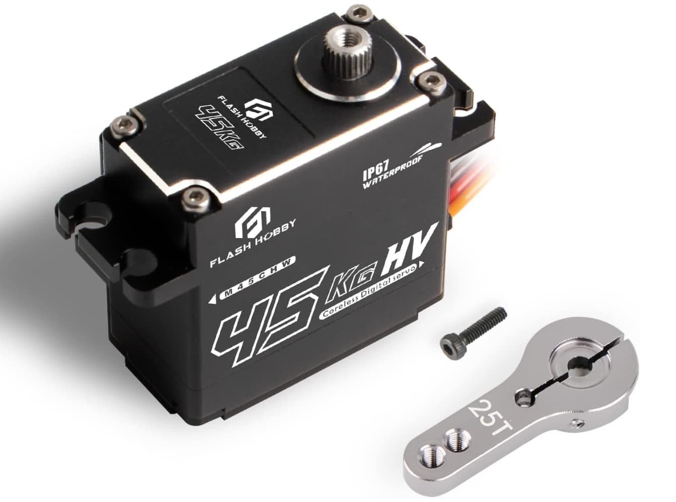 FLASH HOBBY 45KG 8.4V Full Metal Gear Servo