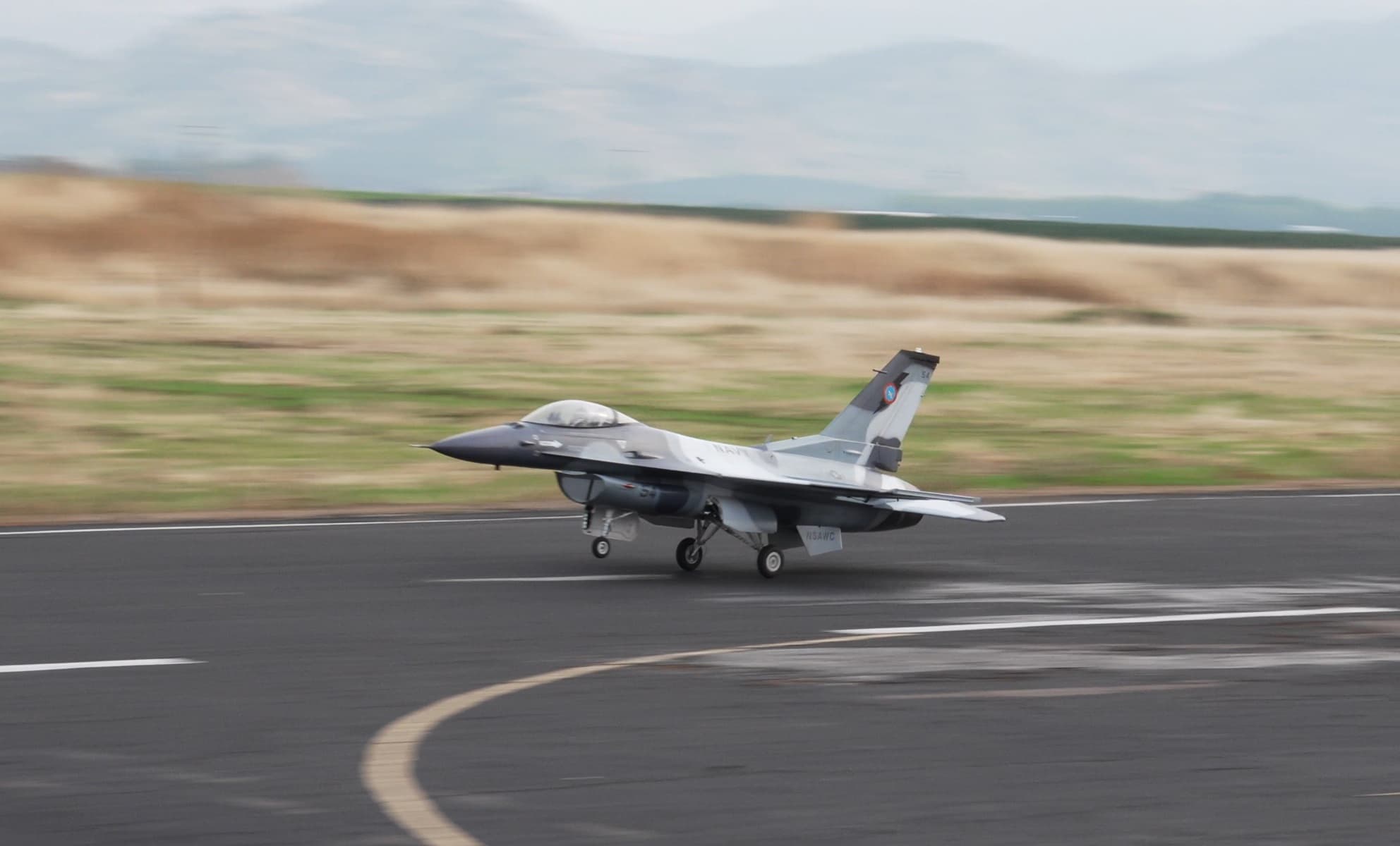 BVM 1/4 Scale Navy Aggressor F-16