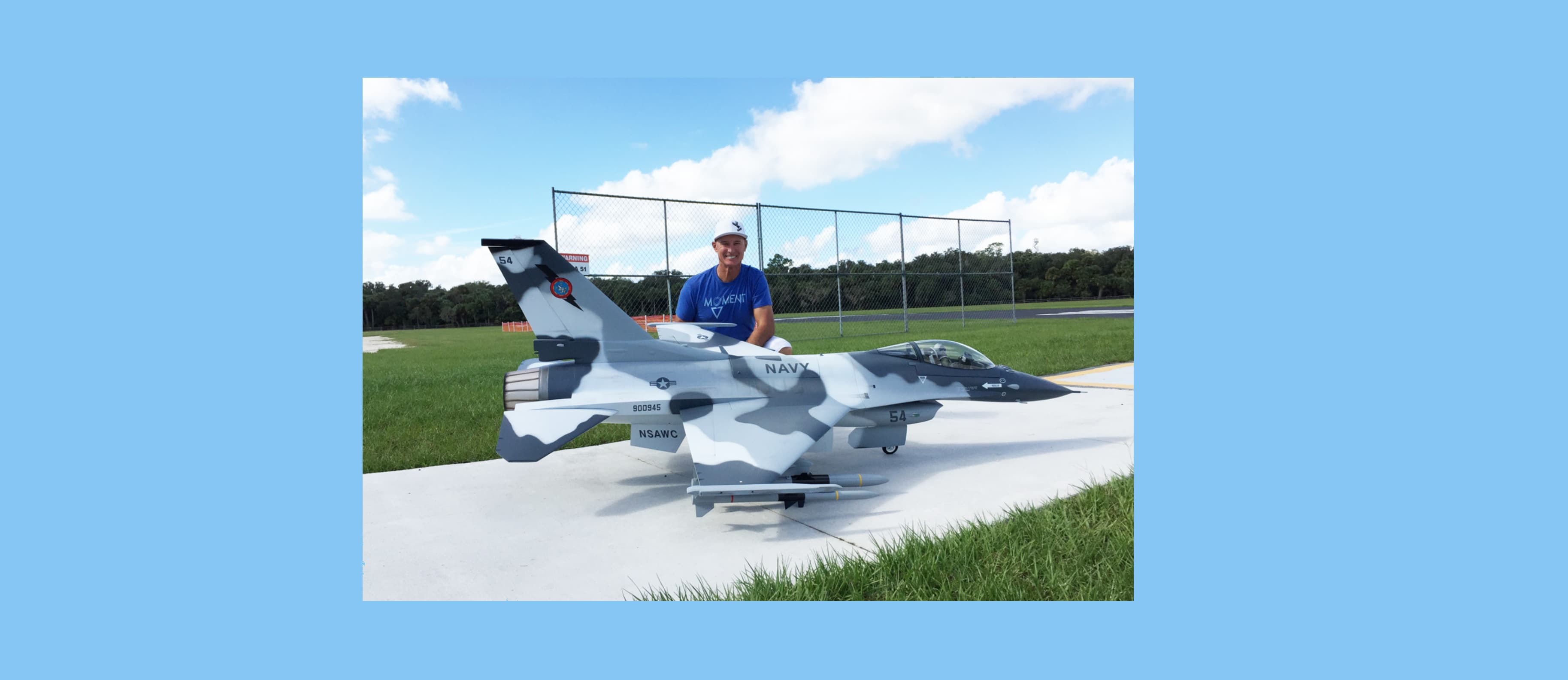 BVM 1/4 Scale F-16 Go Fly Gold