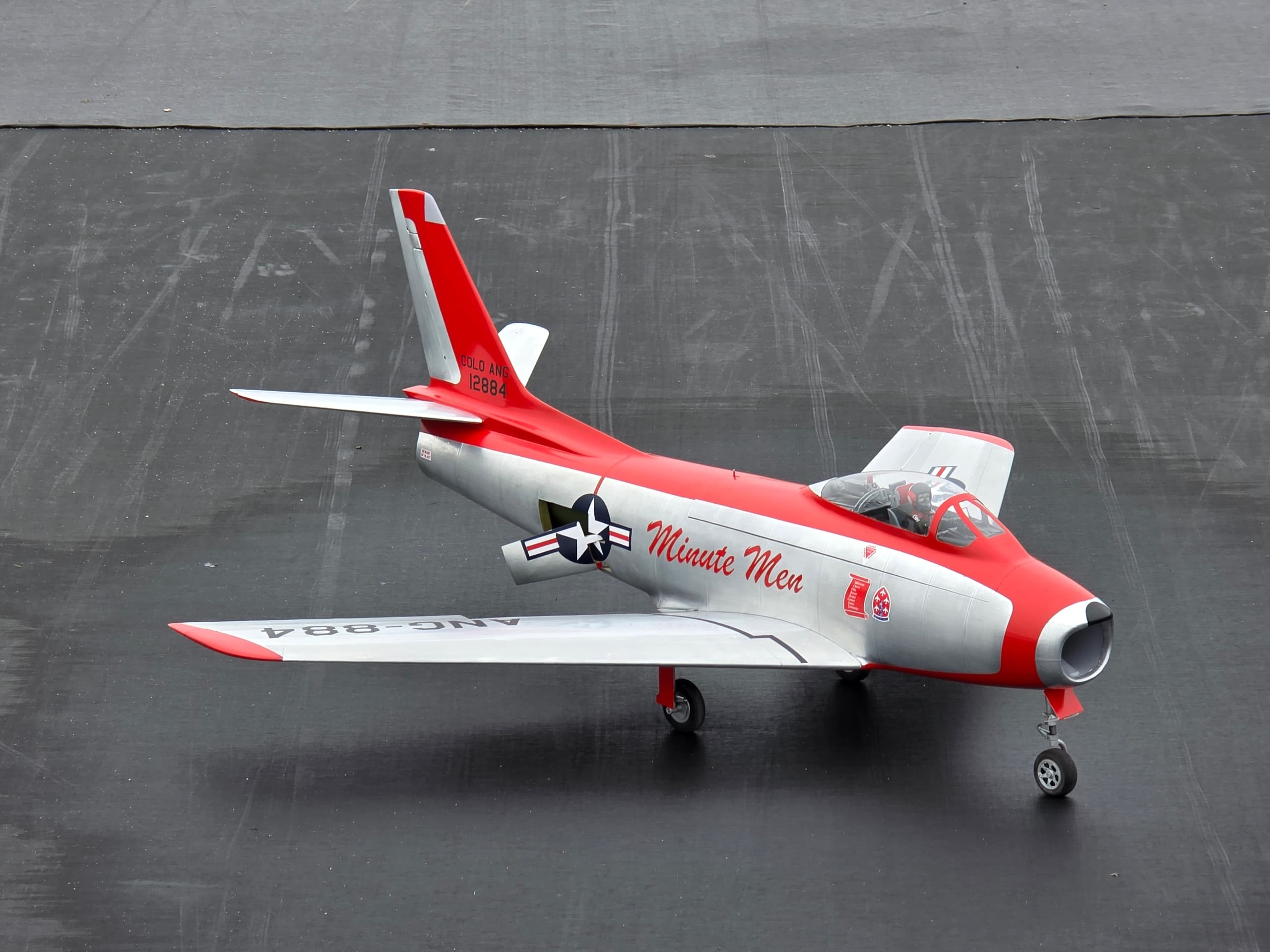 F-86 SABRE JET HANGAR HOBBIES